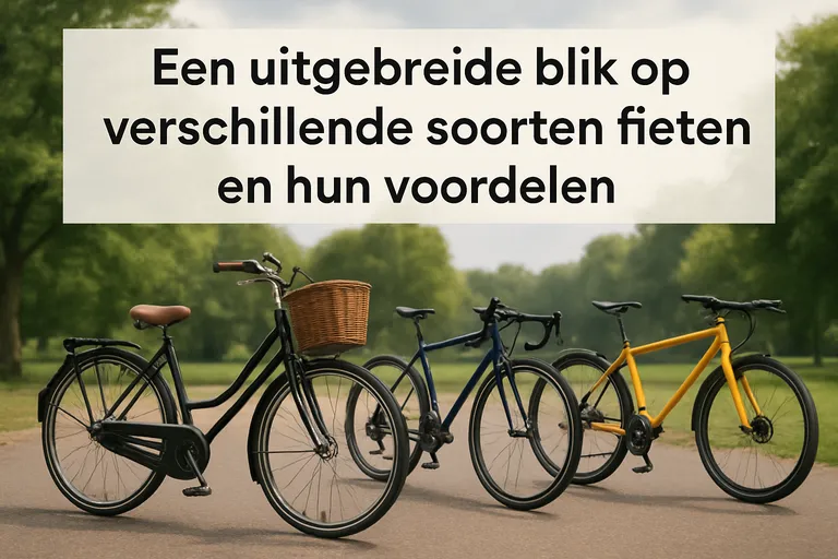 Een uitgebreide blik op verschillende soorten fietsen en hun voordelen