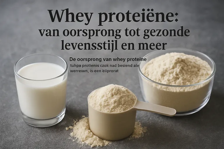 Whey proteïne: van oorsprong tot gezonde levensstijl en meer